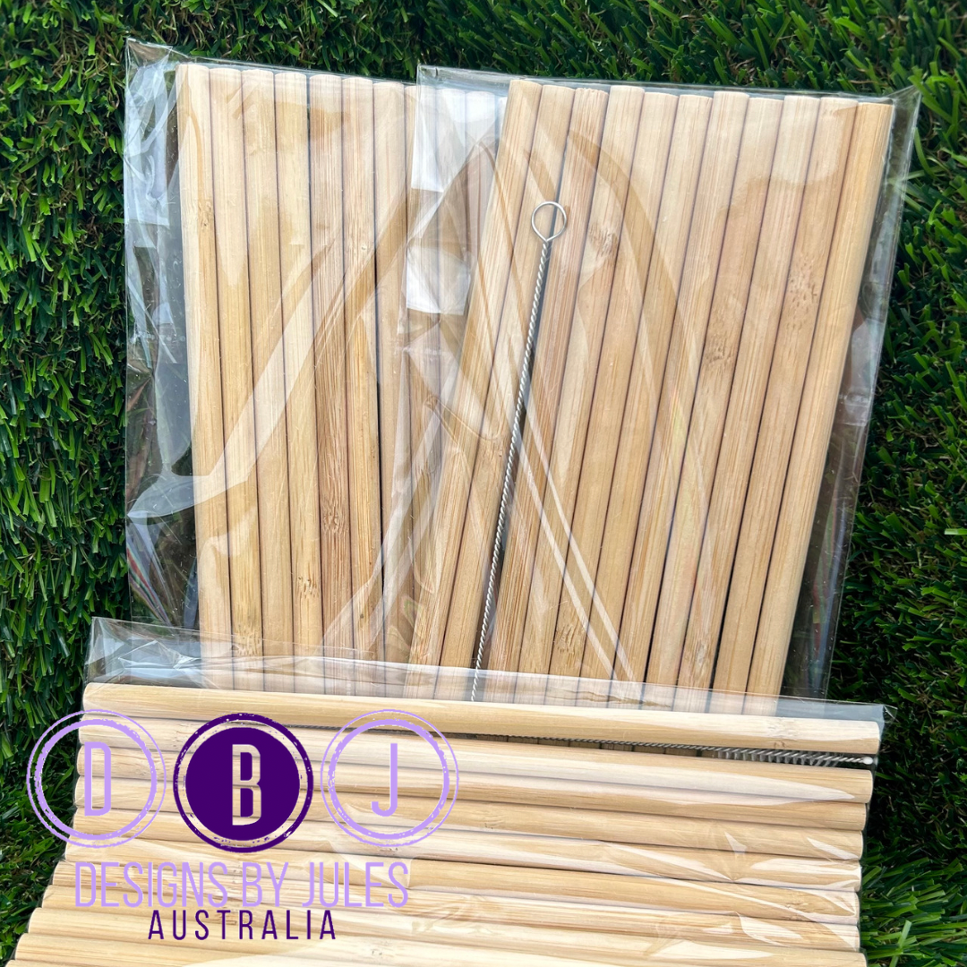 Bamboo Straw Packs