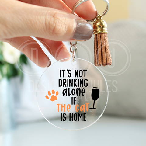 Not Drinking alone if Cat is Home
