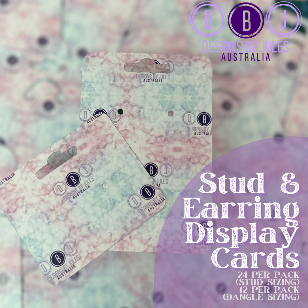 Earring Display Cards