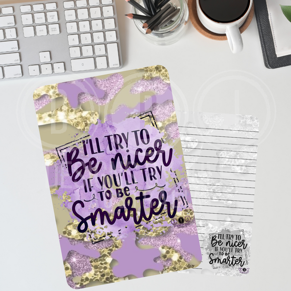 I'll Try to be Nicer Stationery Bundle