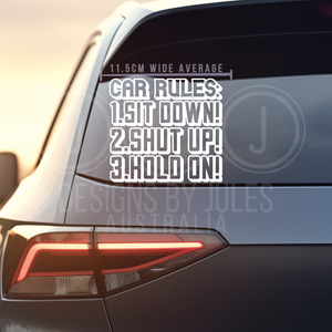 Car Rules