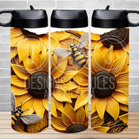 Sunflower Bees