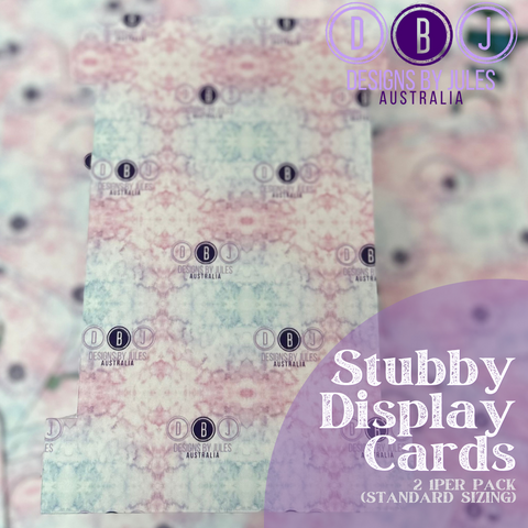 Stubby Holder Display Cards