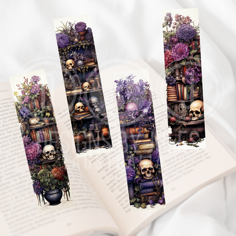 Skull Bookcase