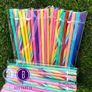 Plastic Straw Packs