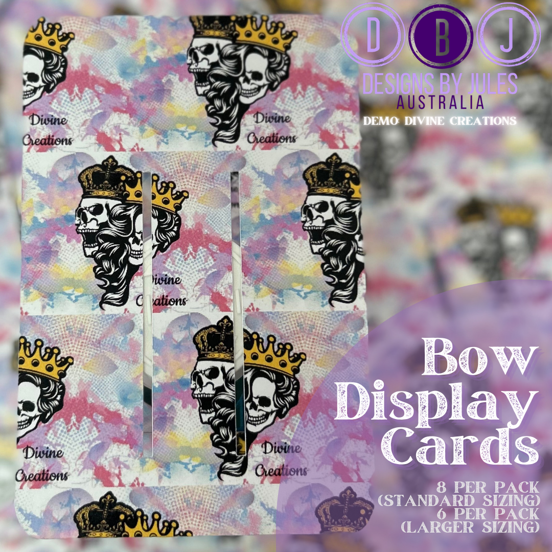 Bow Display Cards