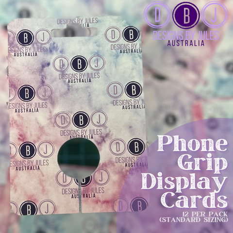 Phone Grip Display Cards